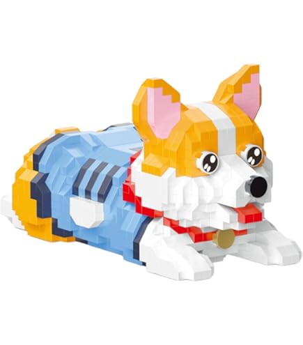 Amazon.com: JEKCA Welsh Corgi 02S-M01B | Dog Plastic
